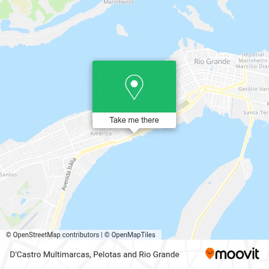 D'Castro Multimarcas map