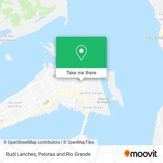 Rudi Lanches map