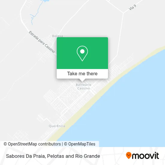 Sabores Da Praia map