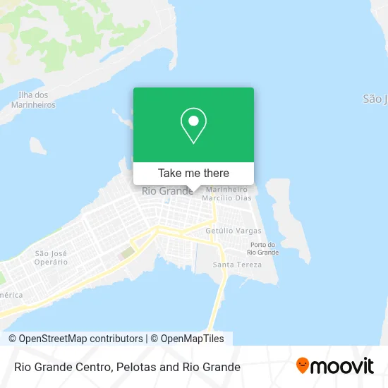 Rio Grande Centro map