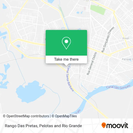 Rango Das Pretas map