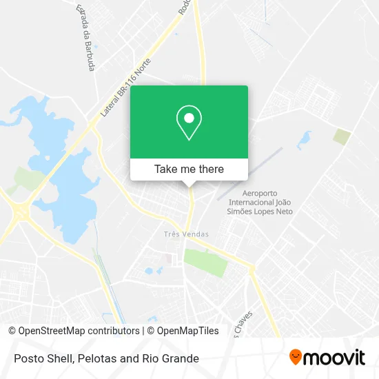 Posto Shell map