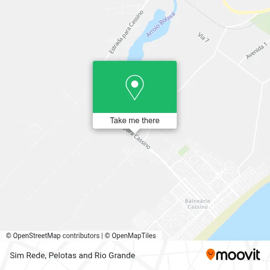 Sim Rede map