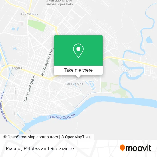 Riacecí map