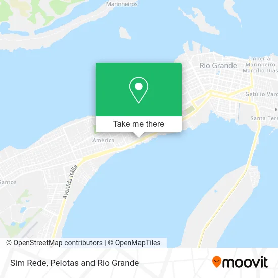 Sim Rede map