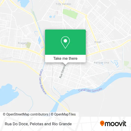 Rua Do Doce map