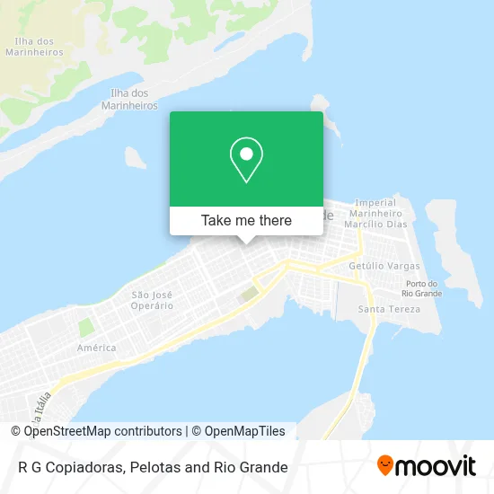 R G Copiadoras map
