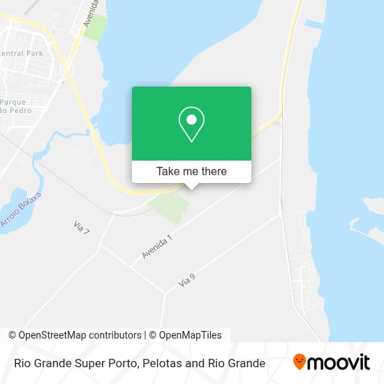Rio Grande Super Porto map