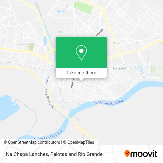 Na Chapa Lanches map