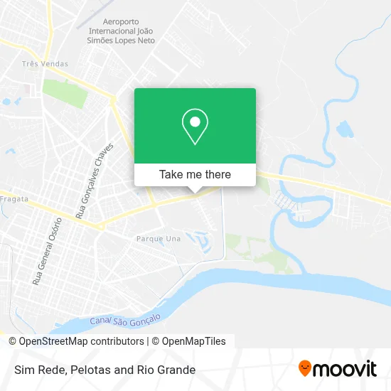 Sim Rede map