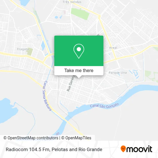 Radiocom 104.5 Fm map