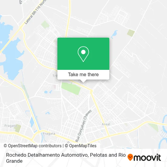 Rochedo Detalhamento Automotivo map