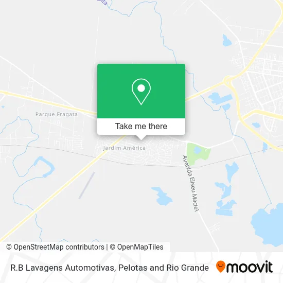 R.B Lavagens Automotivas map
