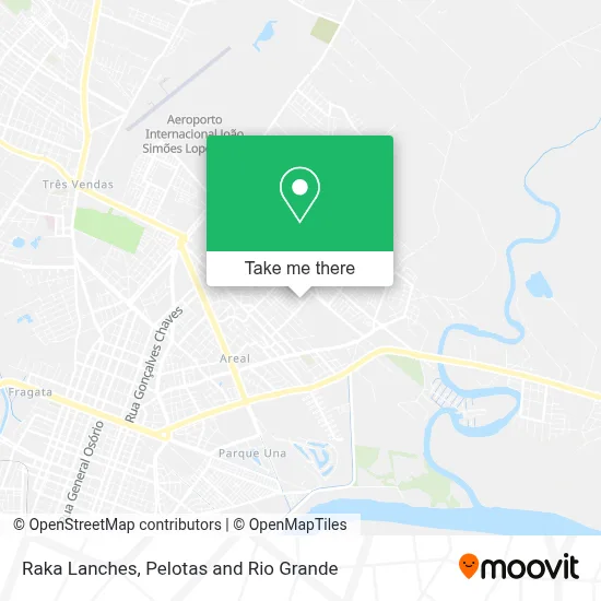 Raka Lanches map