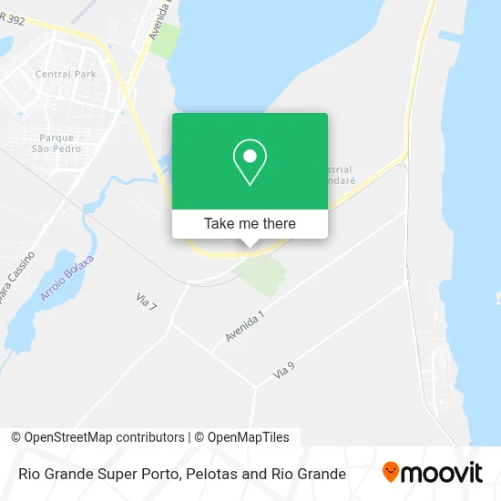 Rio Grande Super Porto map