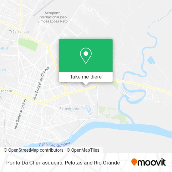 Ponto Da Churrasqueira map