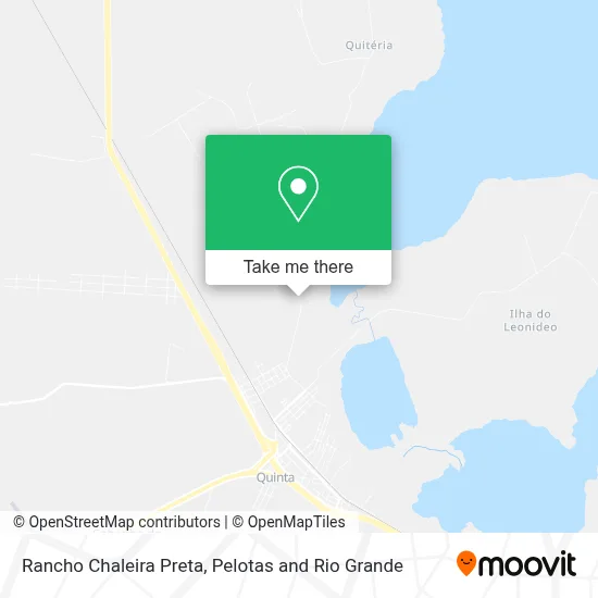 Rancho Chaleira Preta map