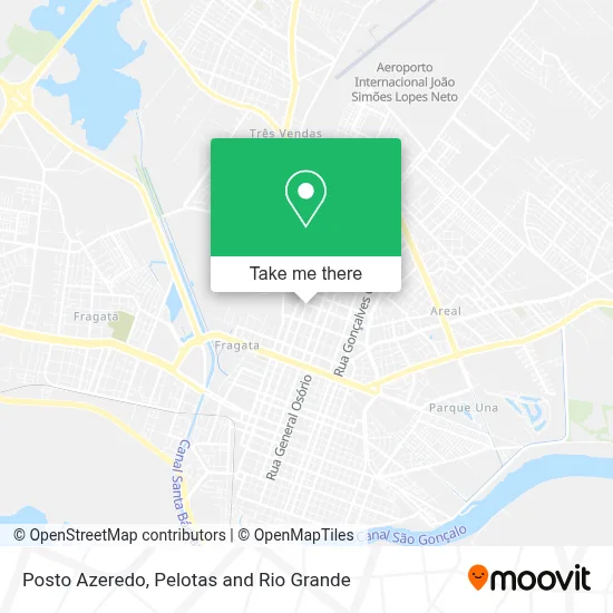 Posto Azeredo map