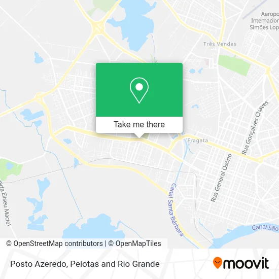 Posto Azeredo map