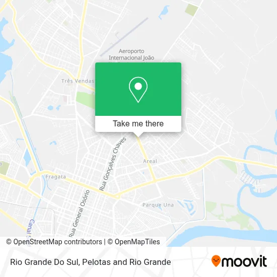 Rio Grande Do Sul map