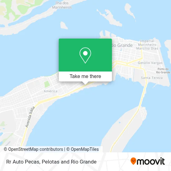 Rr Auto Pecas map