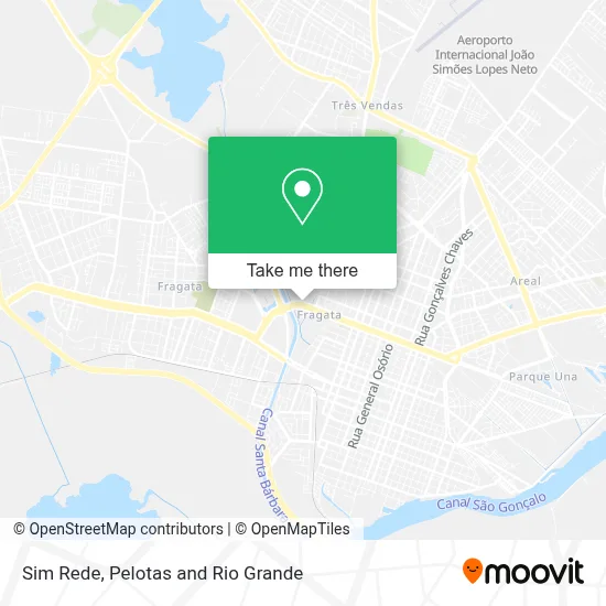 Sim Rede map
