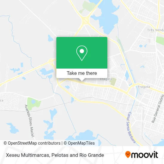 Xexeu Multimarcas map