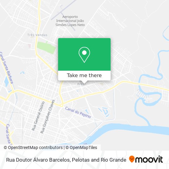 Mapa Rua Doutor Álvaro Barcelos