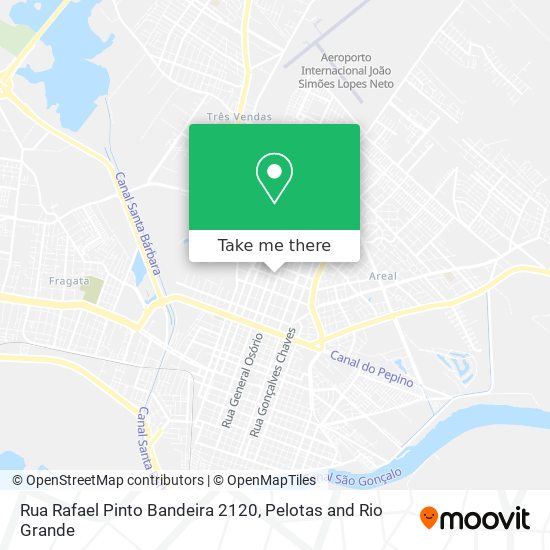 Rua Rafael Pinto Bandeira 2120 map
