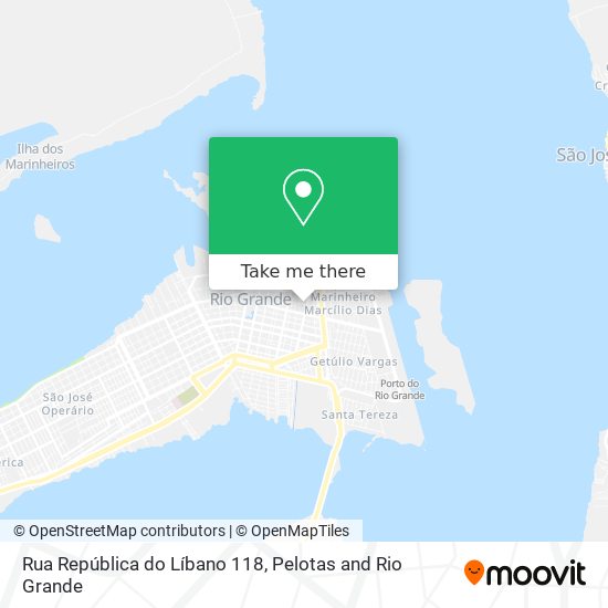 Rua República do Líbano 118 map