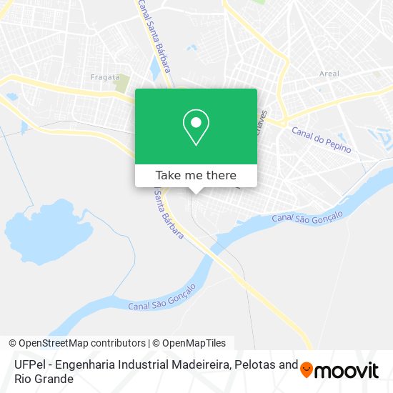 UFPel - Engenharia Industrial Madeireira map