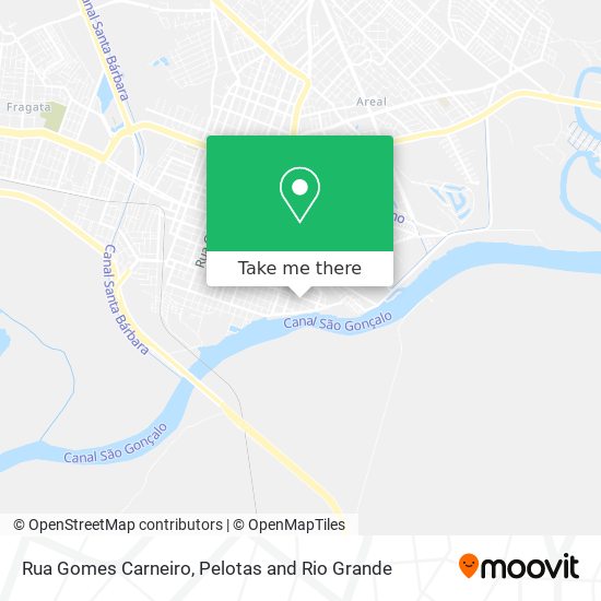 Rua Gomes Carneiro map