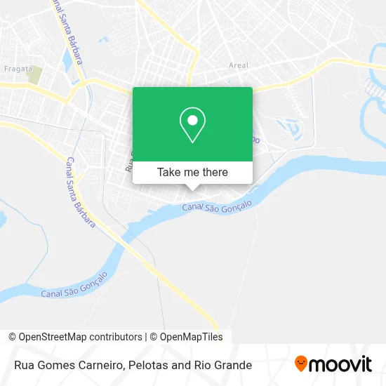 Rua Gomes Carneiro map