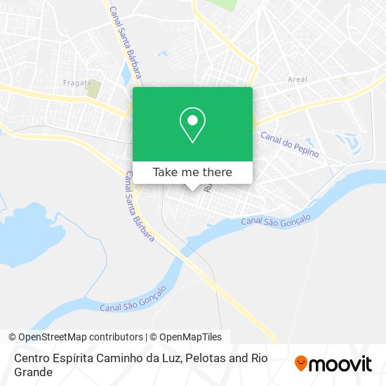 Centro Espírita Caminho da Luz map