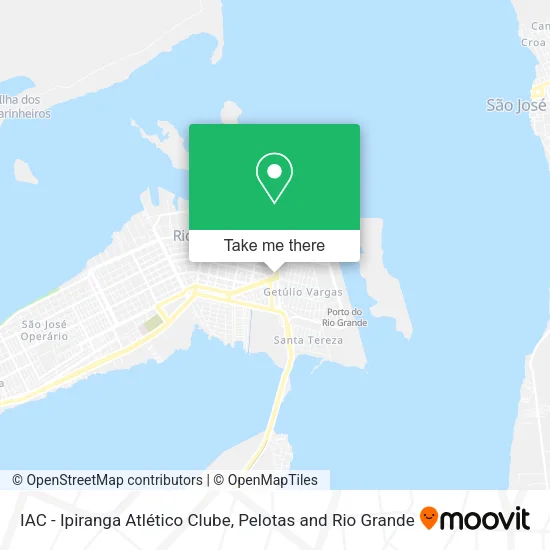 IAC - Ipiranga Atlético Clube map