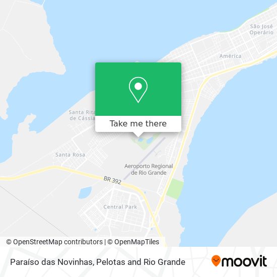 Paraíso das Novinhas map