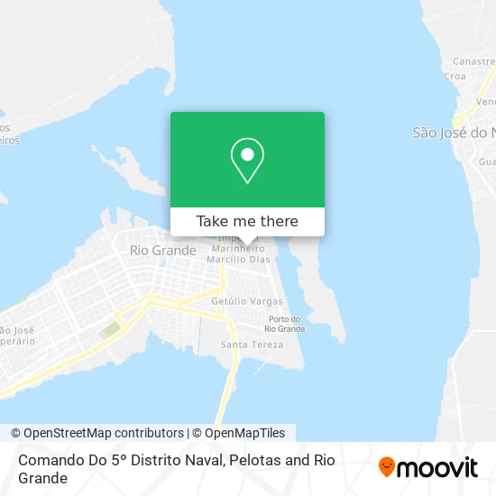 Comando Do 5º Distrito Naval map