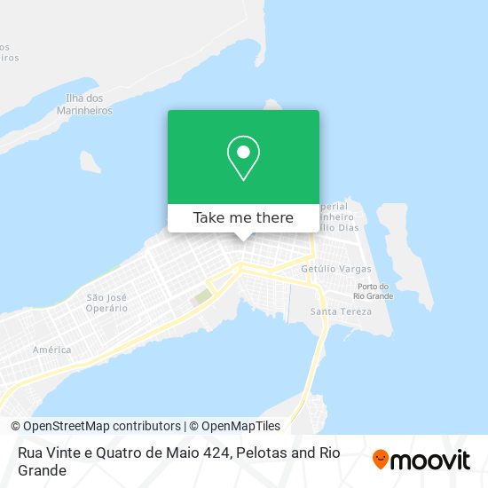 Rua Vinte e Quatro de Maio 424 map