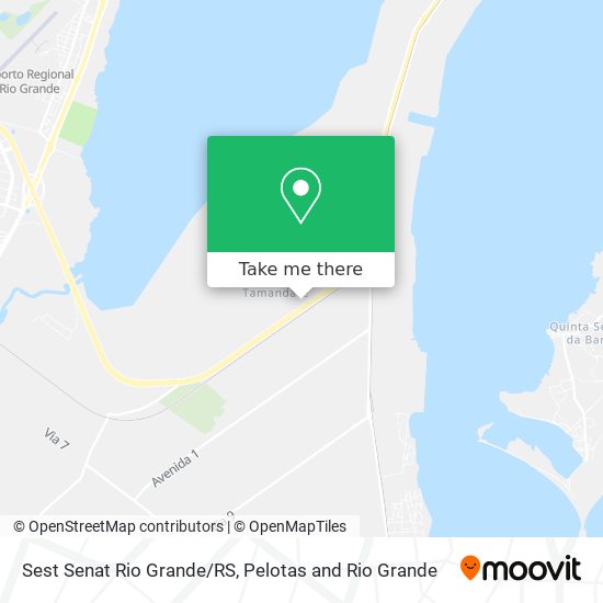Sest Senat Rio Grande/RS map