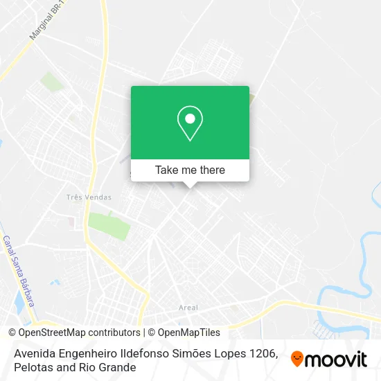 Avenida Engenheiro Ildefonso Simões Lopes 1206 map