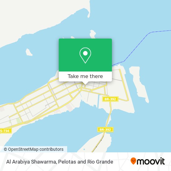 Al Arabiya Shawarma map