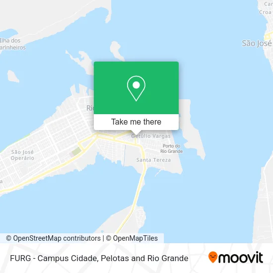FURG - Campus Cidade map