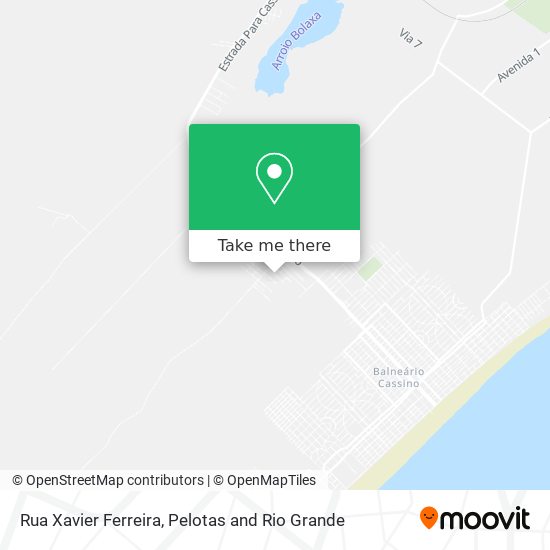Rua Xavier Ferreira map