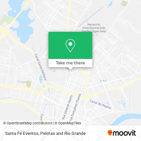 Santa Fé Eventos map
