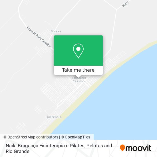 Naila Bragança Fisioterapia e Pilates map