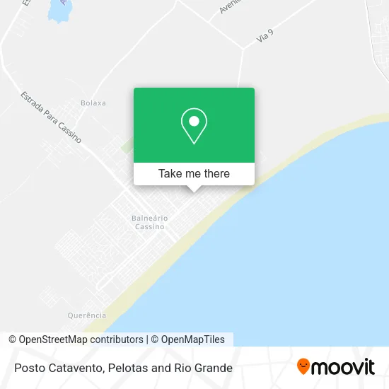 Mapa Posto Catavento