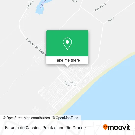 Estadio do Cassino map