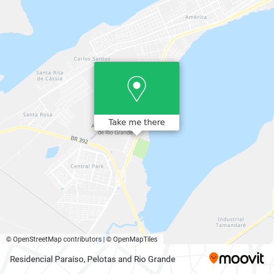 Residencial Paraíso map