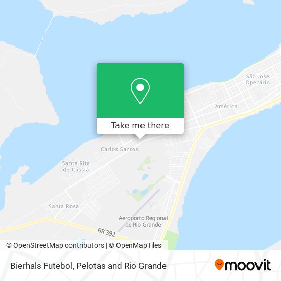 Bierhals Futebol map