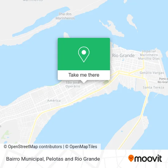 Bairro Municipal map